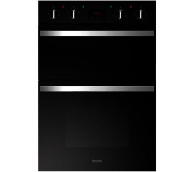BAUMATIC  BOD890BL Electric Double Oven - Black